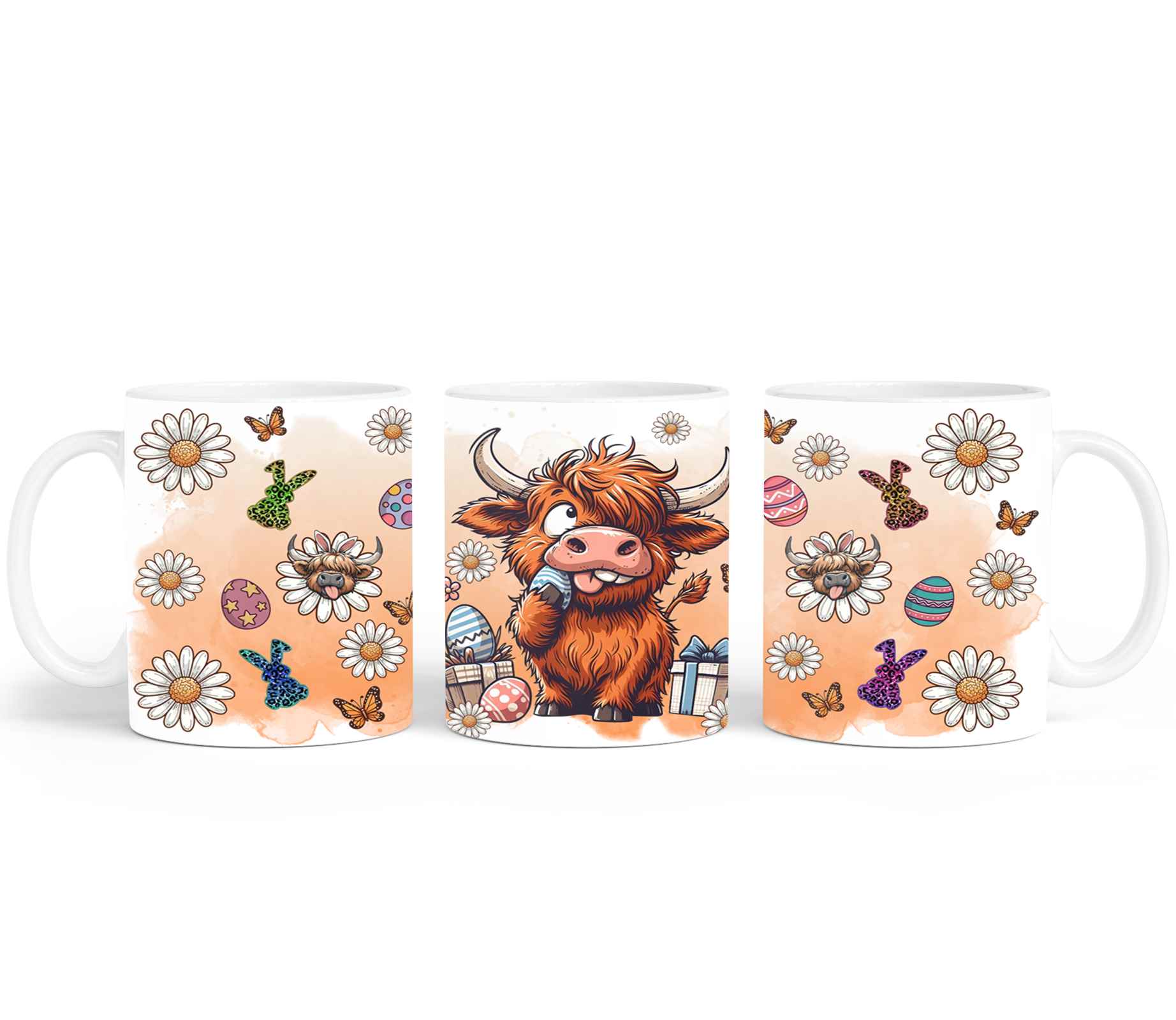 Highland Cow Easter-10384